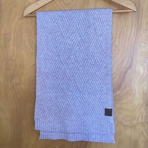 NWT C.C Pink/grey Diamond Weave Soft Scarf